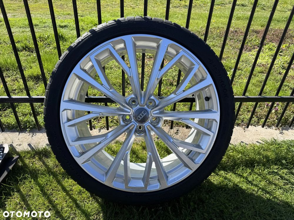 Komplet kół - Oryginalne felgi Audi 21" z rocznymi oponami Hankook, A6 C8, super stan - 3
