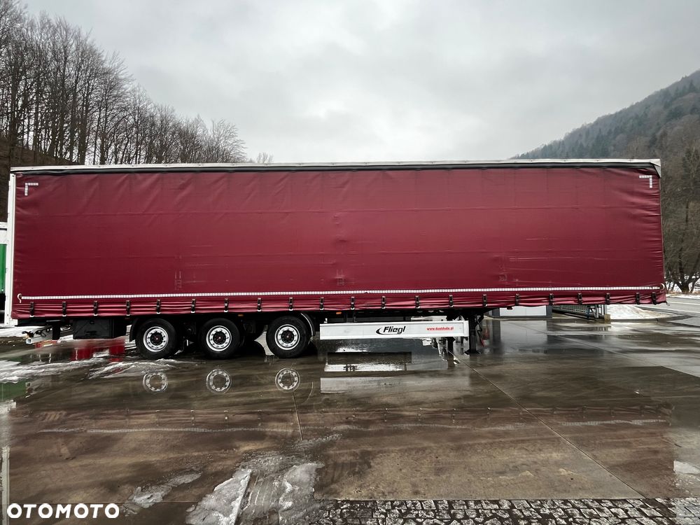 Fliegl Firanka Mega Coil // 2014 Rok // SAF // Dach podnoszony // 385/55 R19.5 // - 7