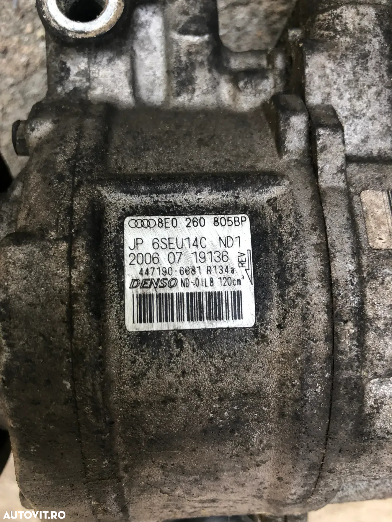 Compresor clima AC Audi A4 B7 2.0 BPW - 3