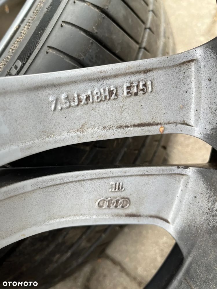 FELGI 5X112 18 7,5JX18 ET 51 8V0601025 BL AJ FELGI AUDI A3 18 8V * - 8