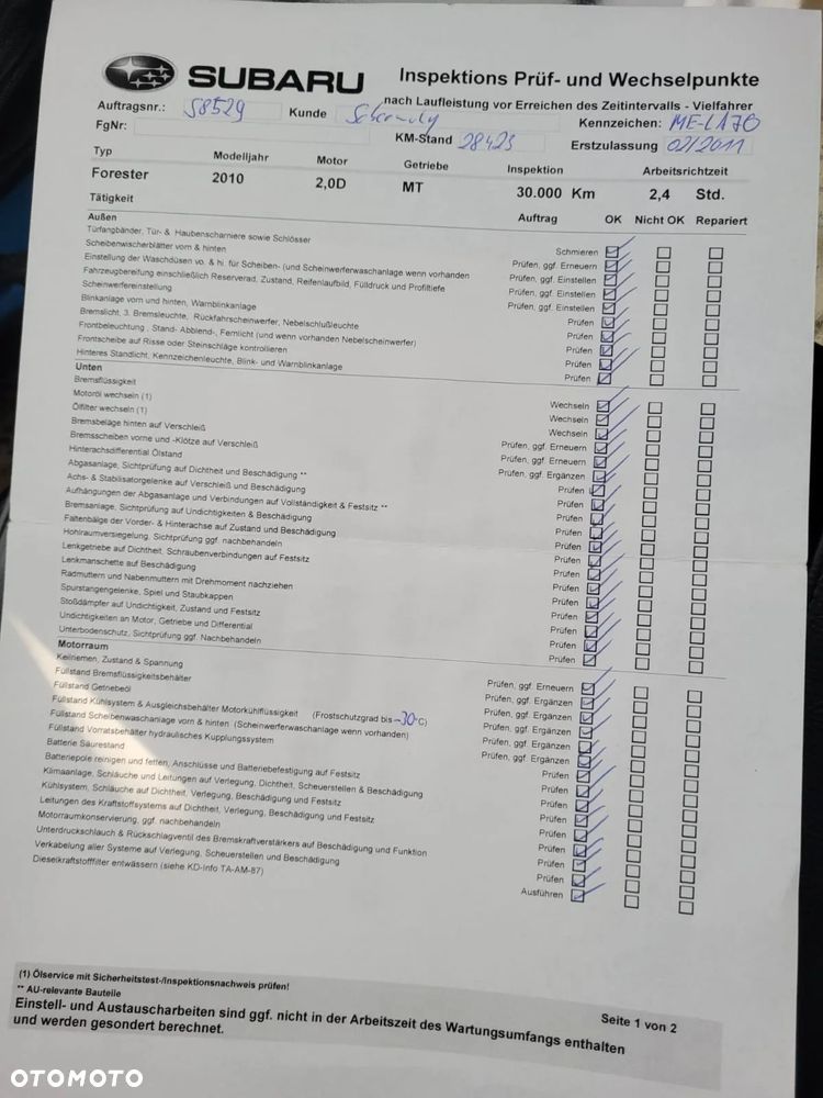 Subaru Forester 2.0D Comfort - 28