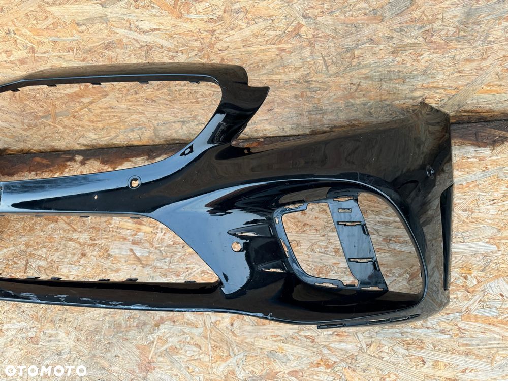 ZDERZAK PRZÓD PRZEDNI MERCEDES-BENZ C-KLASA W205 LIFT AMG 6PDC 19-21 CZARNY LISTWA A2058856002 A2058856502 A2058856602 ORYGINAŁ - 5