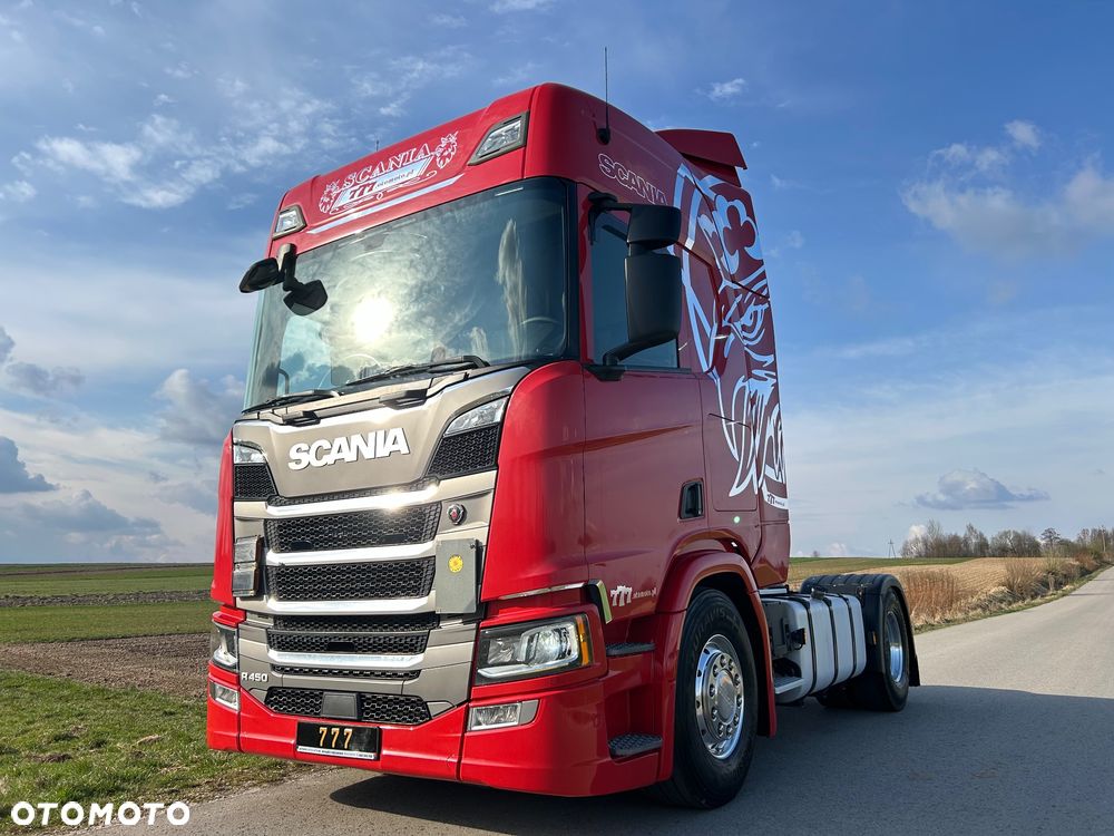 Scania R450 FULL ADR RETARDER ALUFELGI z Niemiec od jedynego właściciela ! HYDRAULIKA spod beczki spożywczej ! / do wywrotu ruchomej podłogi beczki TOP TOP TOP OKAZJA - 12