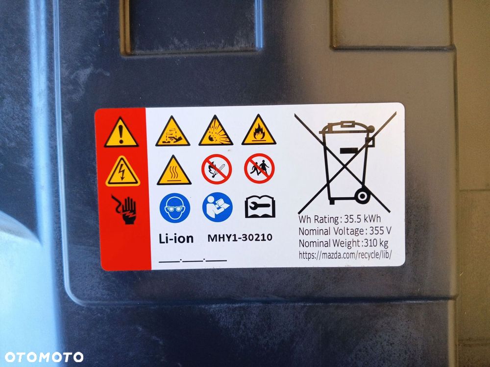 BATERIA AKUMULATOR TRAKCYJNY MAZDA MX-30 35.5 kWh 145KM MHY1-30210 - 9