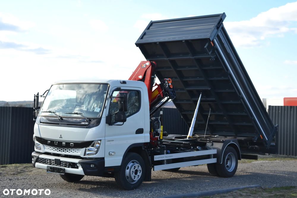 FUSO Mitsubishi Canter 9C18 AMT 3-stronny Wywrot Żuraw Dźwig HDS Wywrotka - 2