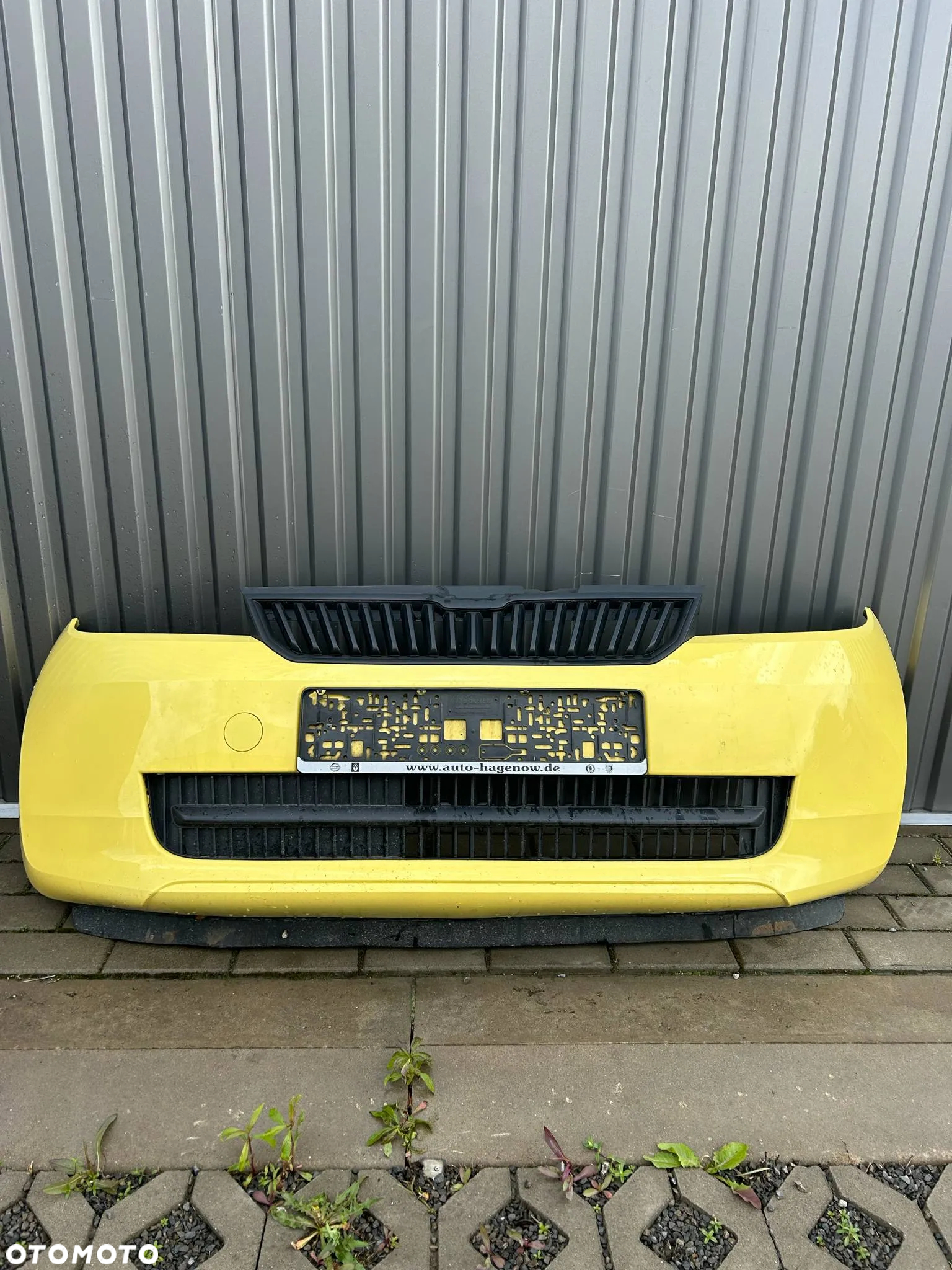 Skoda Citigo Zderzak przód, przedni kompletny grill, ładny LB1B - 3