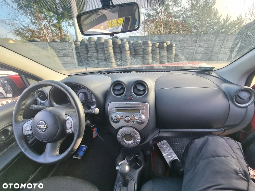 NISSAN MICRA IV K13 10-16 2011 r. deska rozdzielcza + pasy lewy i prawy przód + moduł + AIRBAG * - 1