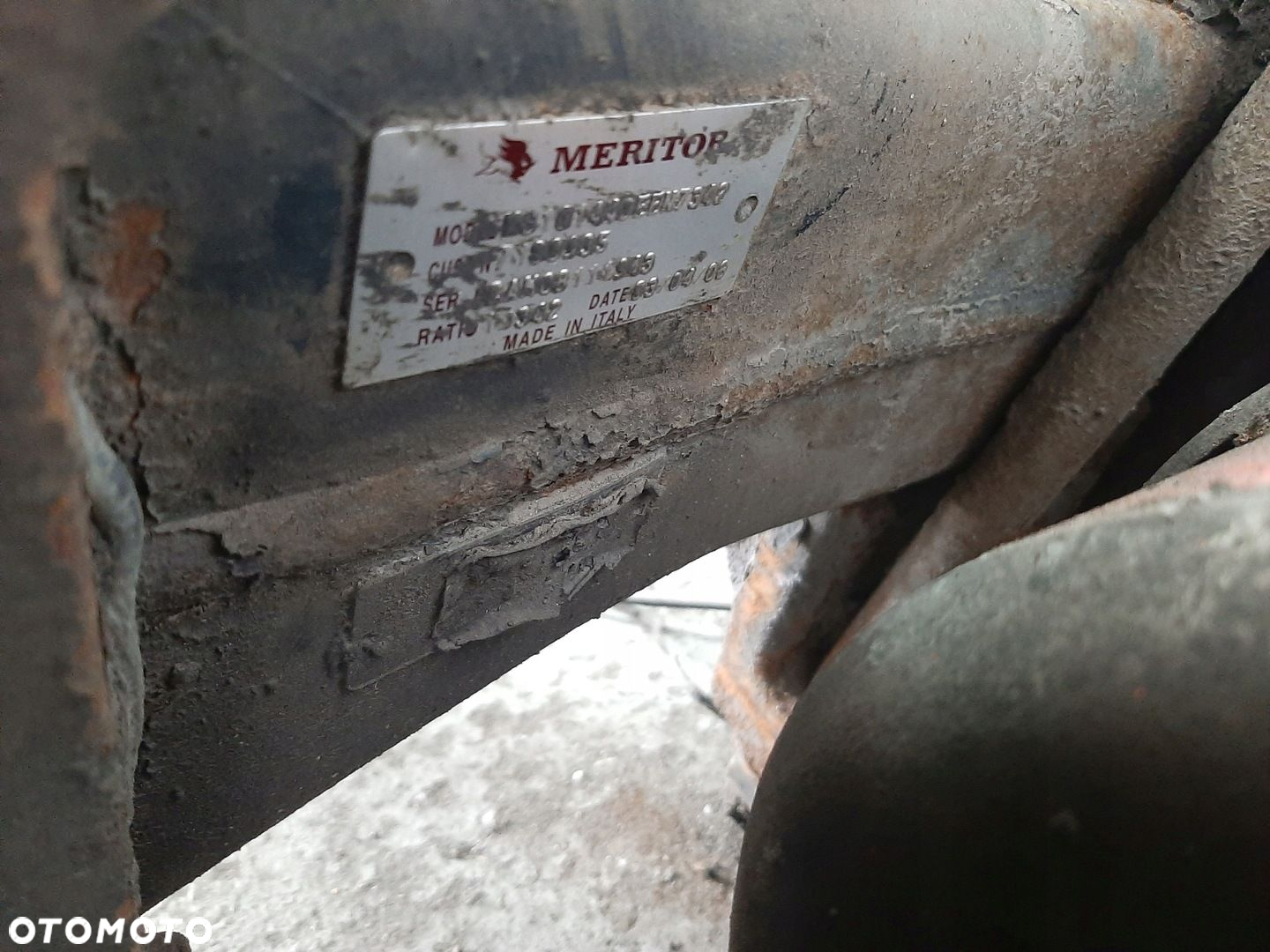 IVECO EUROCARGO EURO 5 5.9L 08R MOST TYL KPL 1/342 MERITOR 1/342 - 14