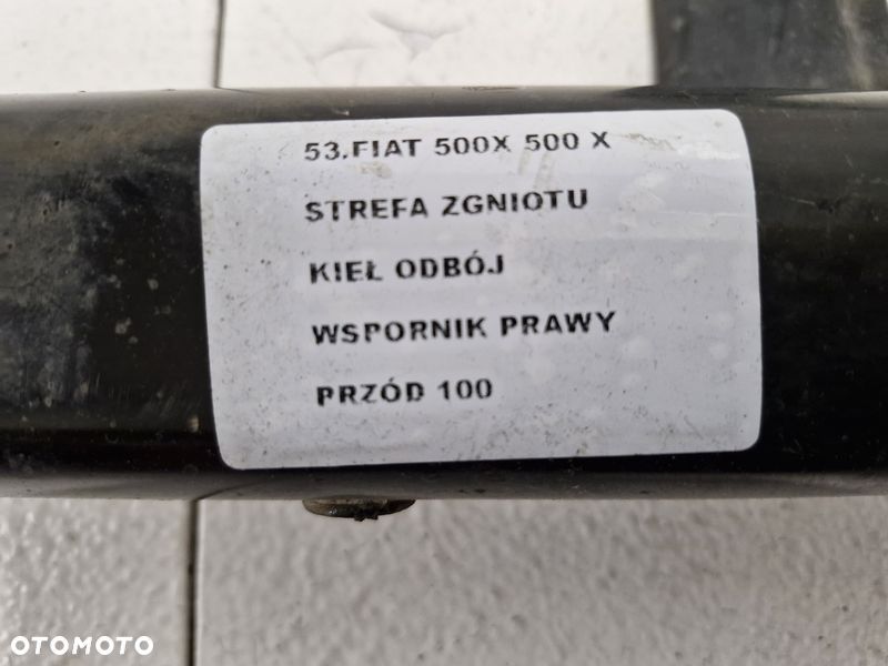 fiat 500x strefa zgniotu prawa przednia kieł odbój wspornik prawy przód - 3