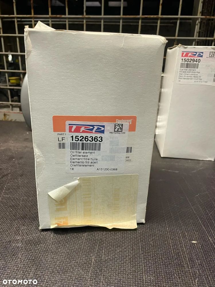 Wkład filtr oleju DAF TRP 1526363 - 1
