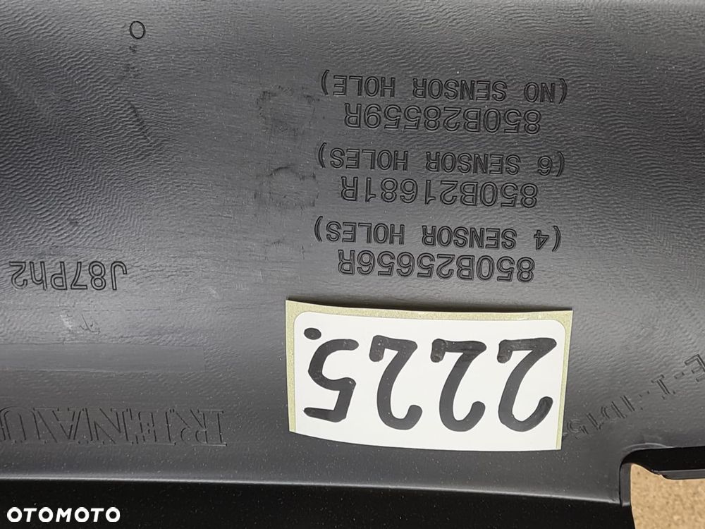 Renault Captur I lift 850B25656R od17r zderzak dokładka dolna zderzaka tył - 7
