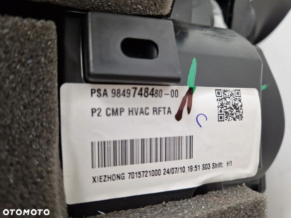 Nagrzewnica obudowa nagrzewnicy wentylator KLIMATRONIK Lancia Ypsilon 2024 - 3