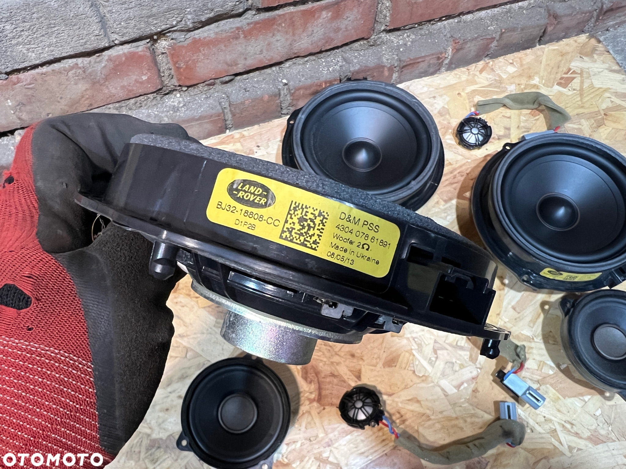 RANGE ROVER EVOQUE L538 PRZED LIFT 2.0i Si4  GŁOŚNIKI KOMPLET BJ32-18808-EB BJ32-18808-CC  BJ32-18808-BB BJ32-18808-AC - 4