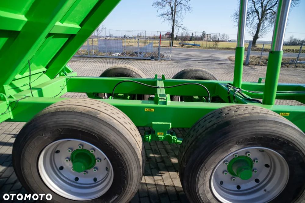 Krone ZZ FILMKRONE ZZ TANDEM 18T 2011 WYWROTKA HAMULCE POWIETRZE + HYDRAULIKA POSIADM WIELE MAZYN CHLEBOWO 11A - 23