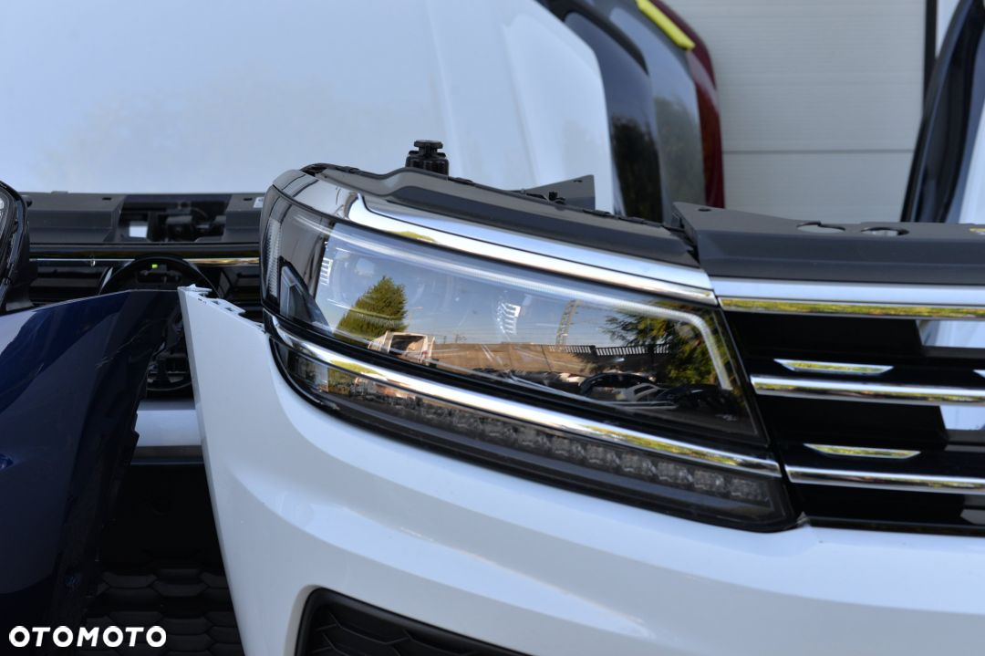 MASKA ZDERZAK BŁOTNIK GRILL LAMPA PAS BELKA XENON VW TIGUAN 15- 5NA - 9