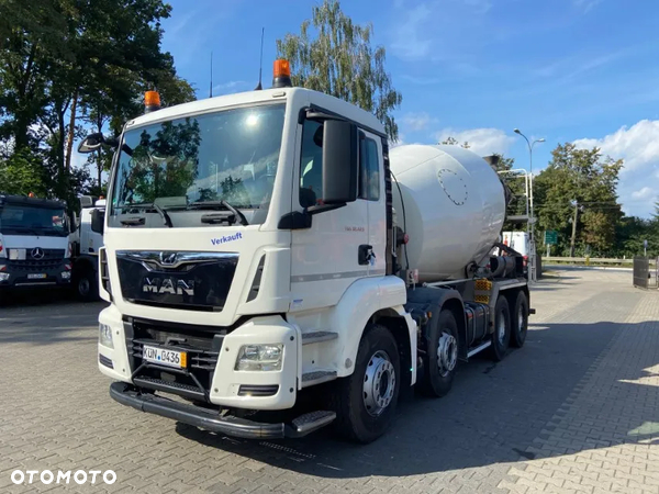 MAN TGS 32.420 8×4 EURO 6, BETONIARKA STETTER 9m3