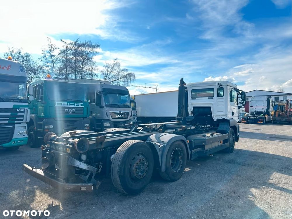 MAN TGS 26.400 + Meiller RK20.70 | hakowiec 20t | 6x2 | oś podnoszona - 3