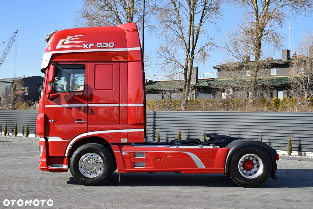 DAF XF530 / SUPER SPACE CAB / HYDRAULIKA / RETARDER / KLIMATYZACJA POSTOJOWA / ACC / NAWIGACJA / KLIMA / LEDY / FULL SPILERY / FULL OPCJA / WERSJA PREMIUM / SERWISOWANY / SPROWADZONY - 8
