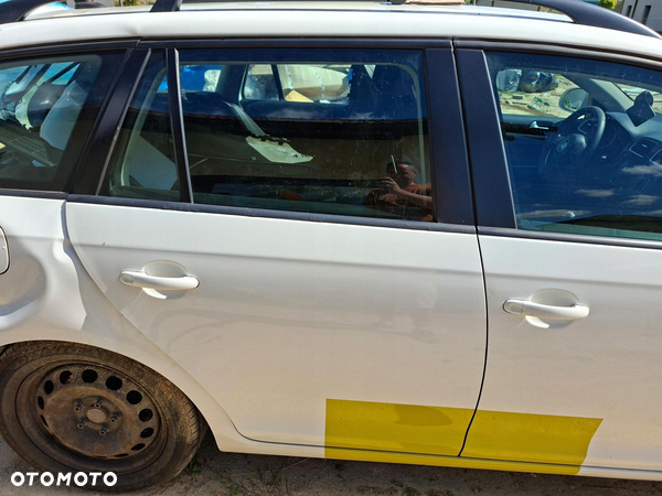 LB9A B4B4 KOMPLETNE DRZWI PRAWE TYLNE TYŁ VW GOLF VI KOMBI VARIANT