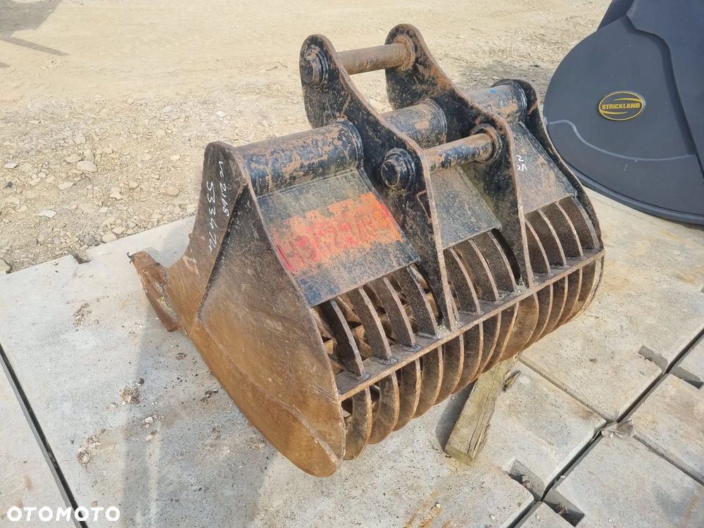 Łyżka ażurowa 120cm złącze Miller 65mm Rhinox przesiewająca sortująca do koparki koparka - 6