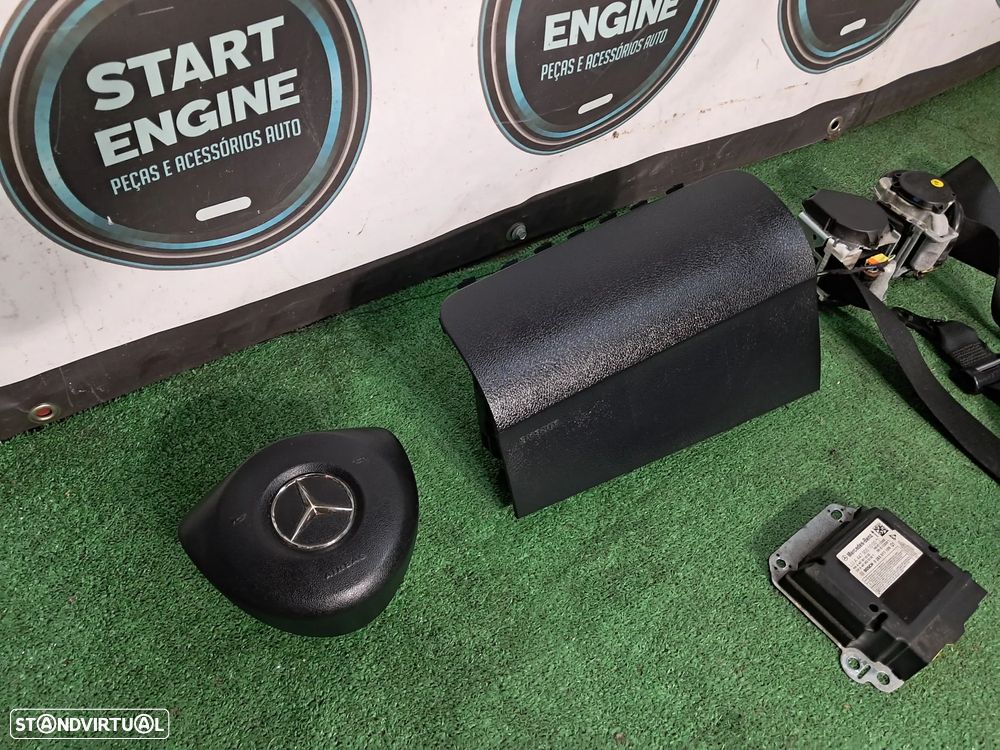 Conjunto Kit de Airbag Mercedes Vito Viano W447 - 3