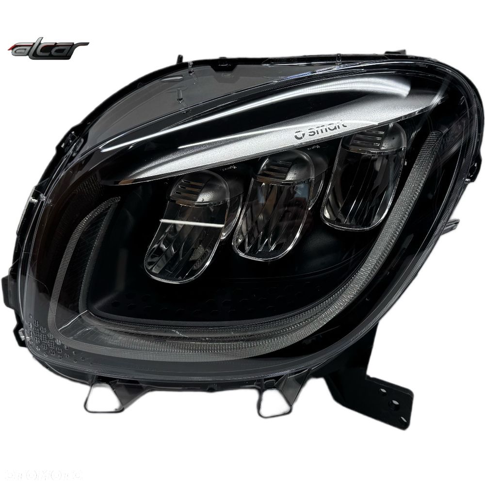 REFLEKTOR LEWY PRZÓD FULL LED SMART FORTWO FORFOUR A4539069701 - 1