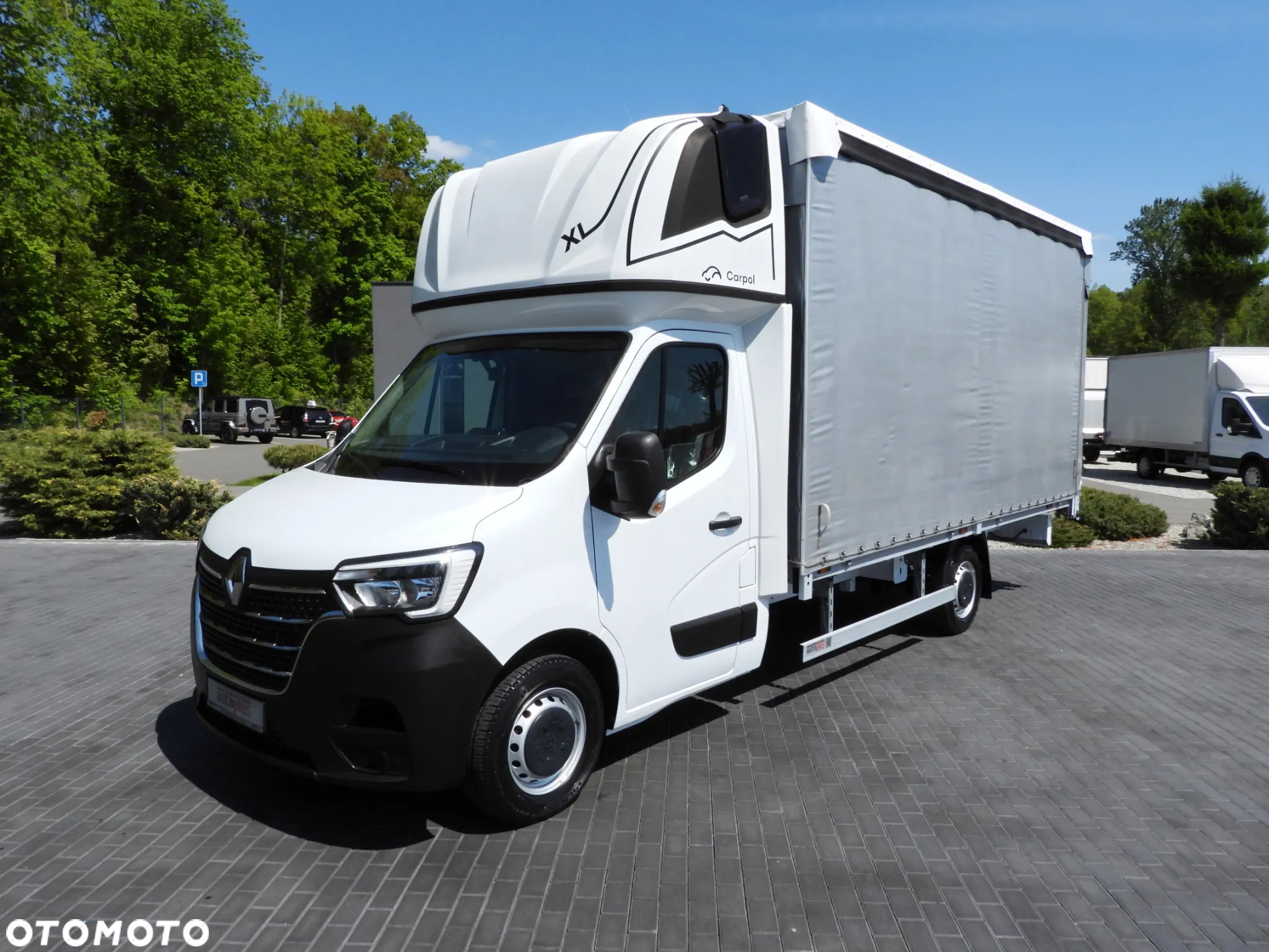 Renault MASTER  PLANDEKA 10 PALET WEBASTO TEMPOMAT LEDY PNEUMATYKA KLIMATYZACJA 165KM [ 541728 ] - 20