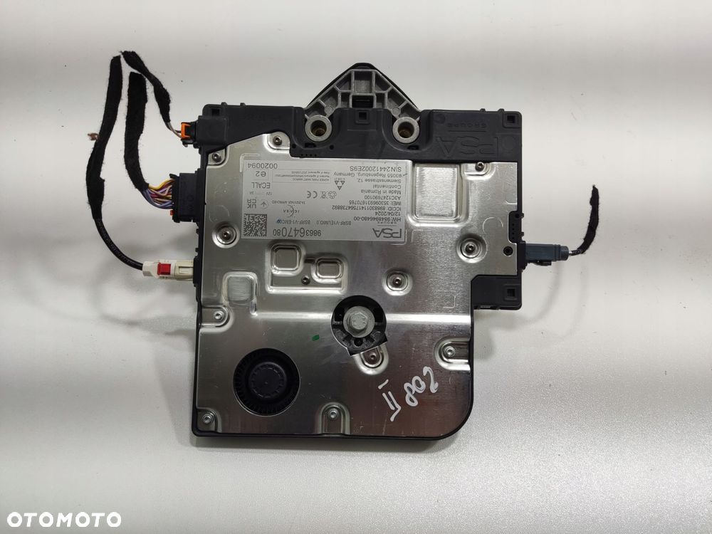 antena moduł gps peugeot 208 ii 2024-2025 lift 9863647080 - 4