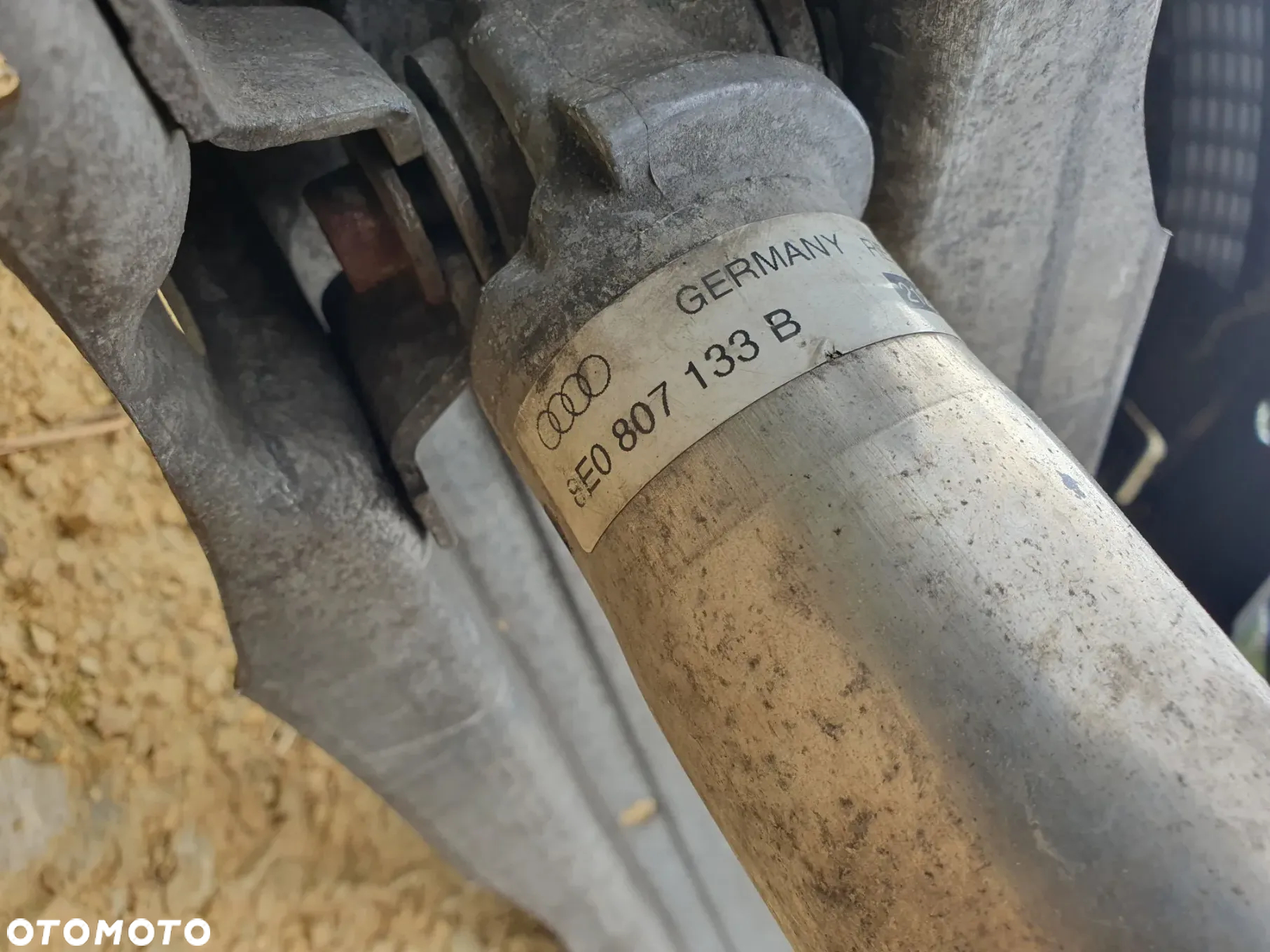 AUDI A4 B6 AVANT ODBÓJ ZDERZAKA PRZÓD KOMPLET + BELKA 8E0807133B 8E0807134B - 4