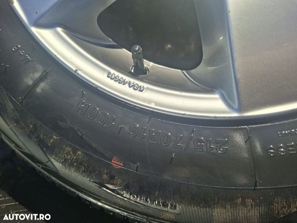 Jante Duster Suzuki grand vitara cu cauciucuri  215/70r16 - 5