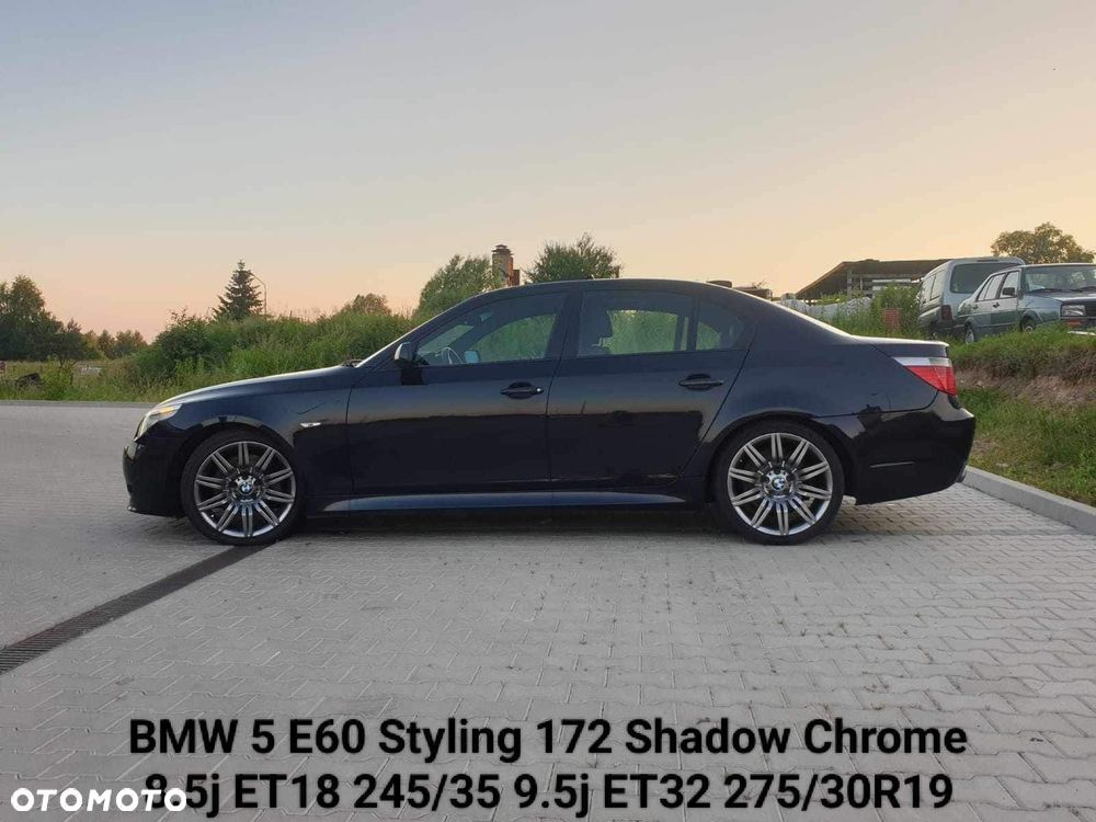 Oryginalne felgi BMW E60 19 grafit Shadow Chrome Styling 172 8.5j ET18 9.5j ET32 F01 E61 E65 dwie szerokości - 11