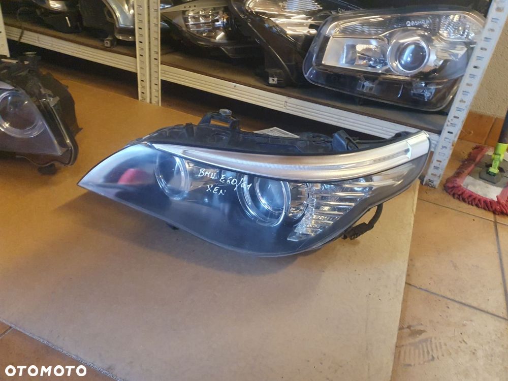 REFLEKTOR L/P BMW 5 E60 E61 XENON EUROPA - 9