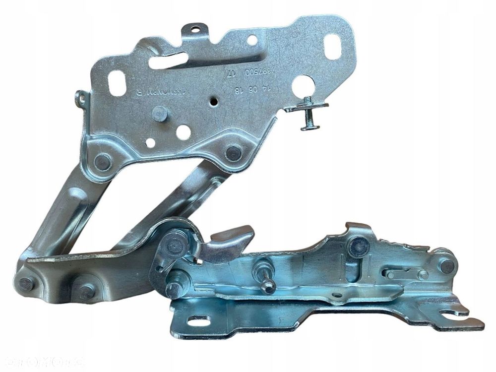 ZESTAW BMW G01 G02 SIŁOWNIK PIROTECHNICZNY L+P CIĘGNO, ZAWIASY MASKI P+L - 13