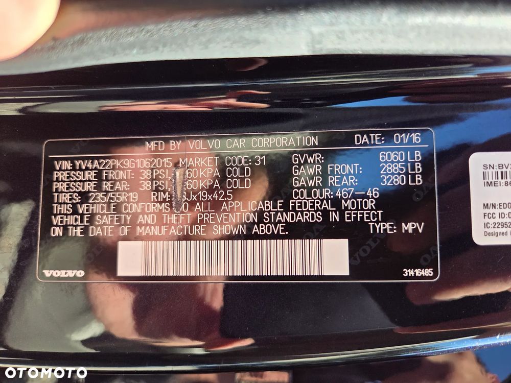 Volvo XC 90 T6 AWD Momentum 7os - 8