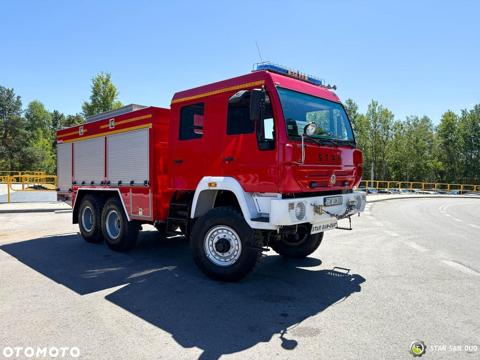 Star 266 MAN 6x6 Pożarniczy Wóz Strażacki - 5