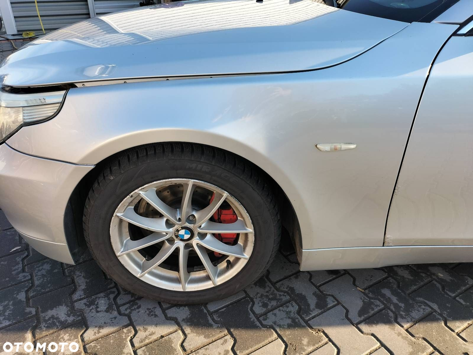 KOMPLETNY PRZÓD MASKA ZDERZAK BŁOTNIKI LAMPY BIXENON BMW E60 E61 354/7 - 12