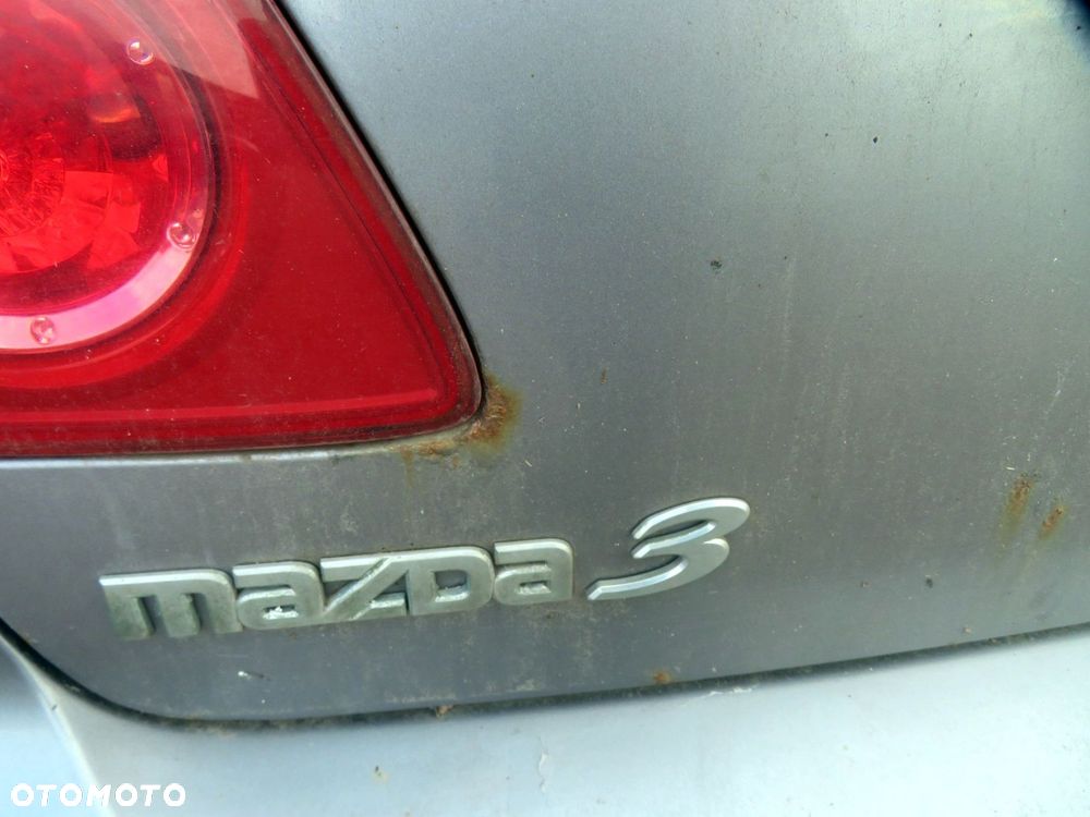 KLAPA BAGAŻNIKA TYLNA 3 I BK 5D HB 29Y  SZARY MAZDA 2003-2006 - 7