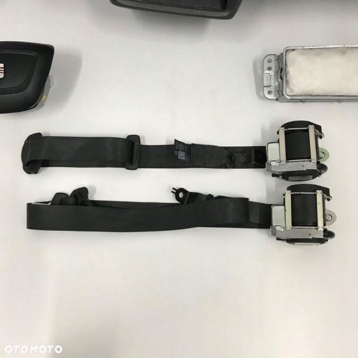 SEAT IBIZA 6J DESKA ROZDZIELCZA KONSOLA KOKPIT PULPIT PODUSZKI AIRBAG AIR BAG PASY KIT SET - 7