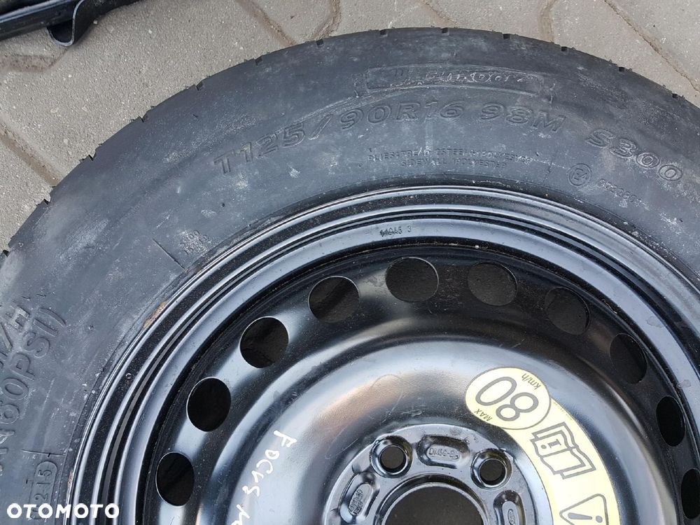 FORD FOCUS MK3 11r- C-MAX MK2 KOŁO DOJAZDOWE 16 5X108 LEWAREK - 6