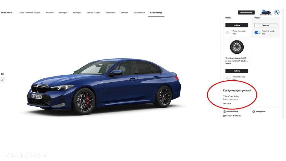 BMW Seria 3 330e xDrive M Sport sport - 27