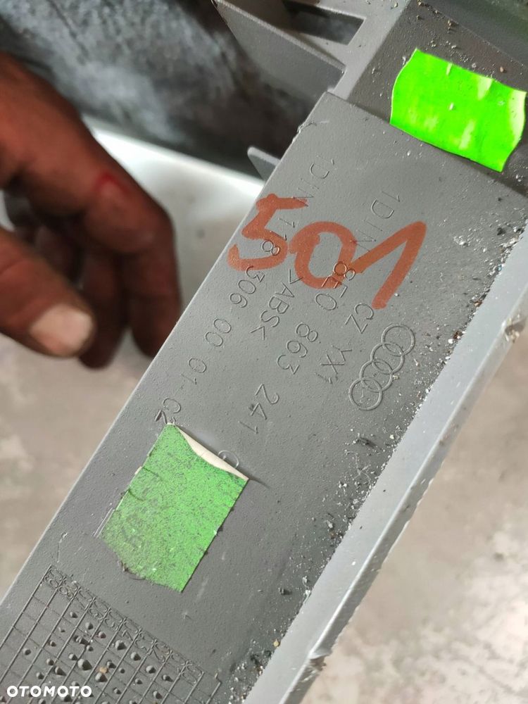 tunel środkowy audi a4 b6 szary 8e0863241c 1 din - 6