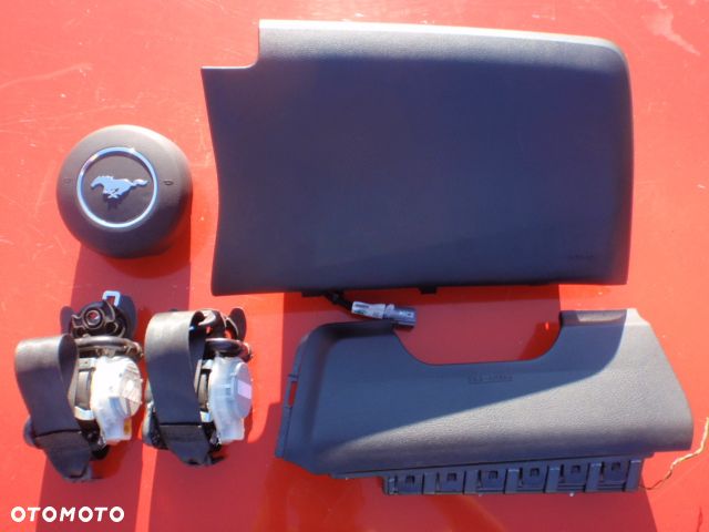 FORD MUSTANG VI 6 2015-2018 AIRBAG PODUSZKA POWIETRZNA KIEROWCY ORYGINAŁ PODUSZKI PASY PAS AIRBAG FOTELA W FOTEL okazja warto sprawdź Raz2 - 5