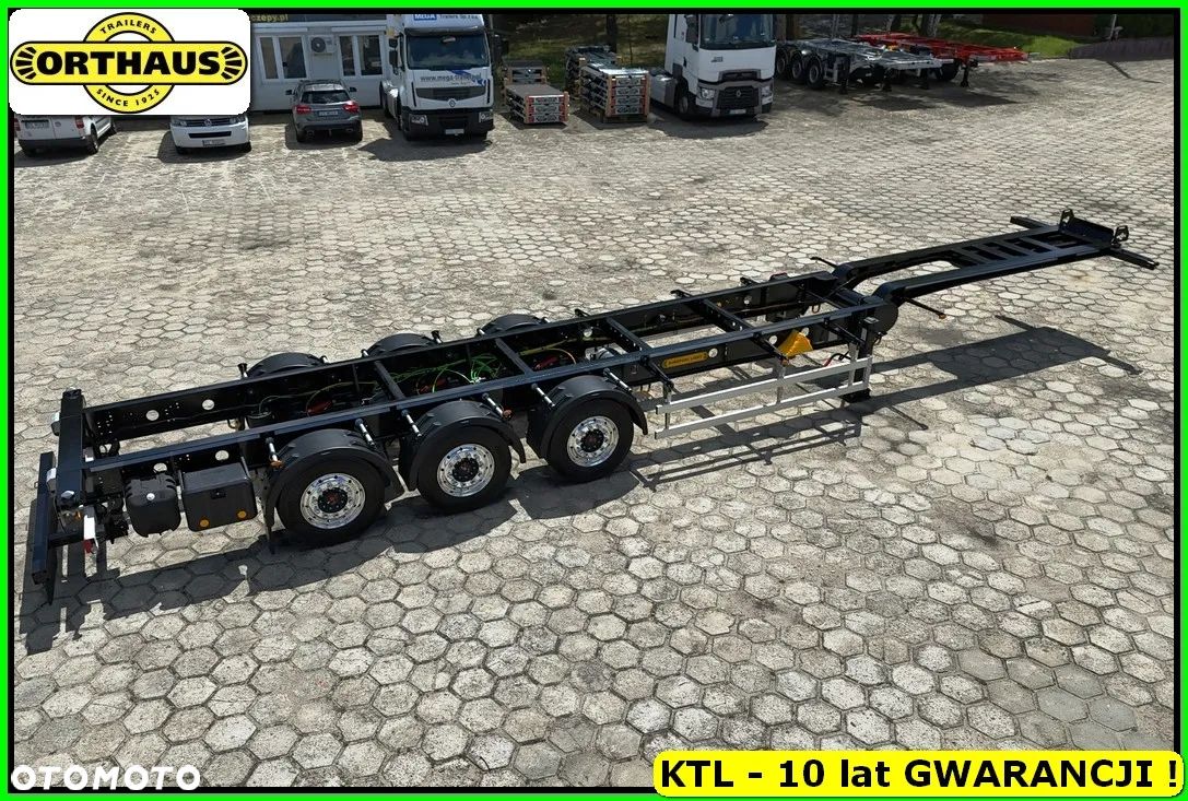 Orthaus Podwozie LEKKIE na kontenery 40/45 Ft HC, pełny ADR EX3 ! - 1