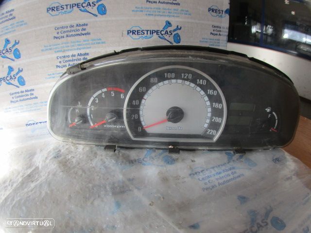 Quadrante 9400417500 200571200H HYUNDAI MATRIX FASE 1 2006 1.5CRDI 102CV 5P PRETO KM/H DIGITAL - 1