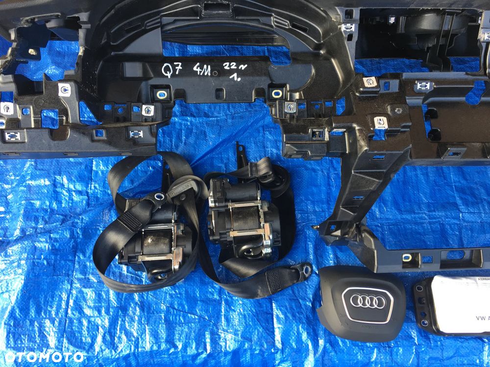 AUDI Q7 4M LIFT 7 OSOBOWA / KONSOLA / DESKA / AIRBAG / PASY / HEAD UP / ORYGINAŁ - 6