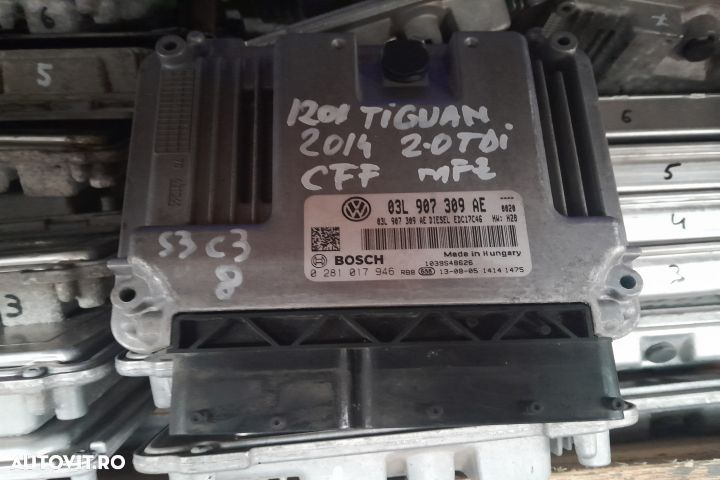 Calculator motor ECU 03L907309AE 03L907309AE Volkswagen VW Tiguan 1 [ - 1