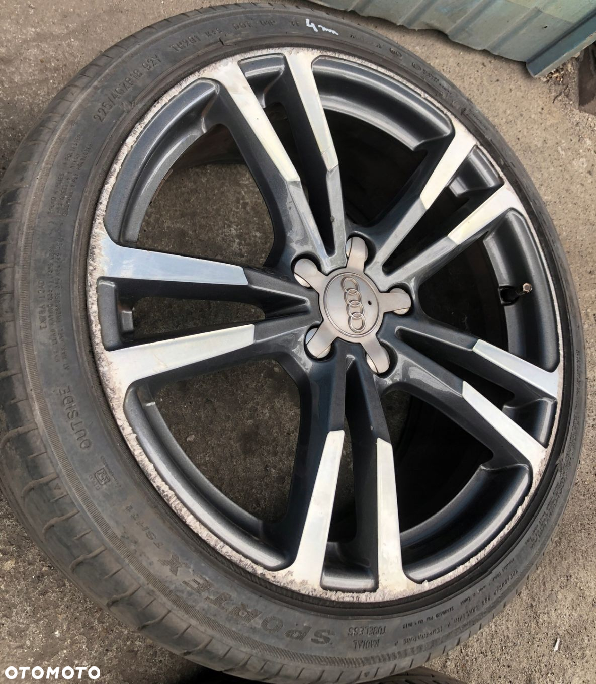 FELGI RONAL AUDI 8Jx18H2 ET 46 8V0601025BC 5x112 - 6