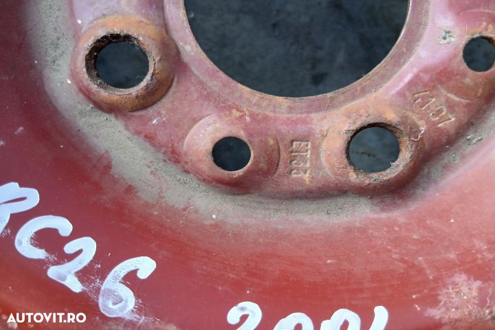 Roata de rezerva slim R13 4.50BX13H 135/80 R13 ET33 4.50BX13H 135/80 - 5