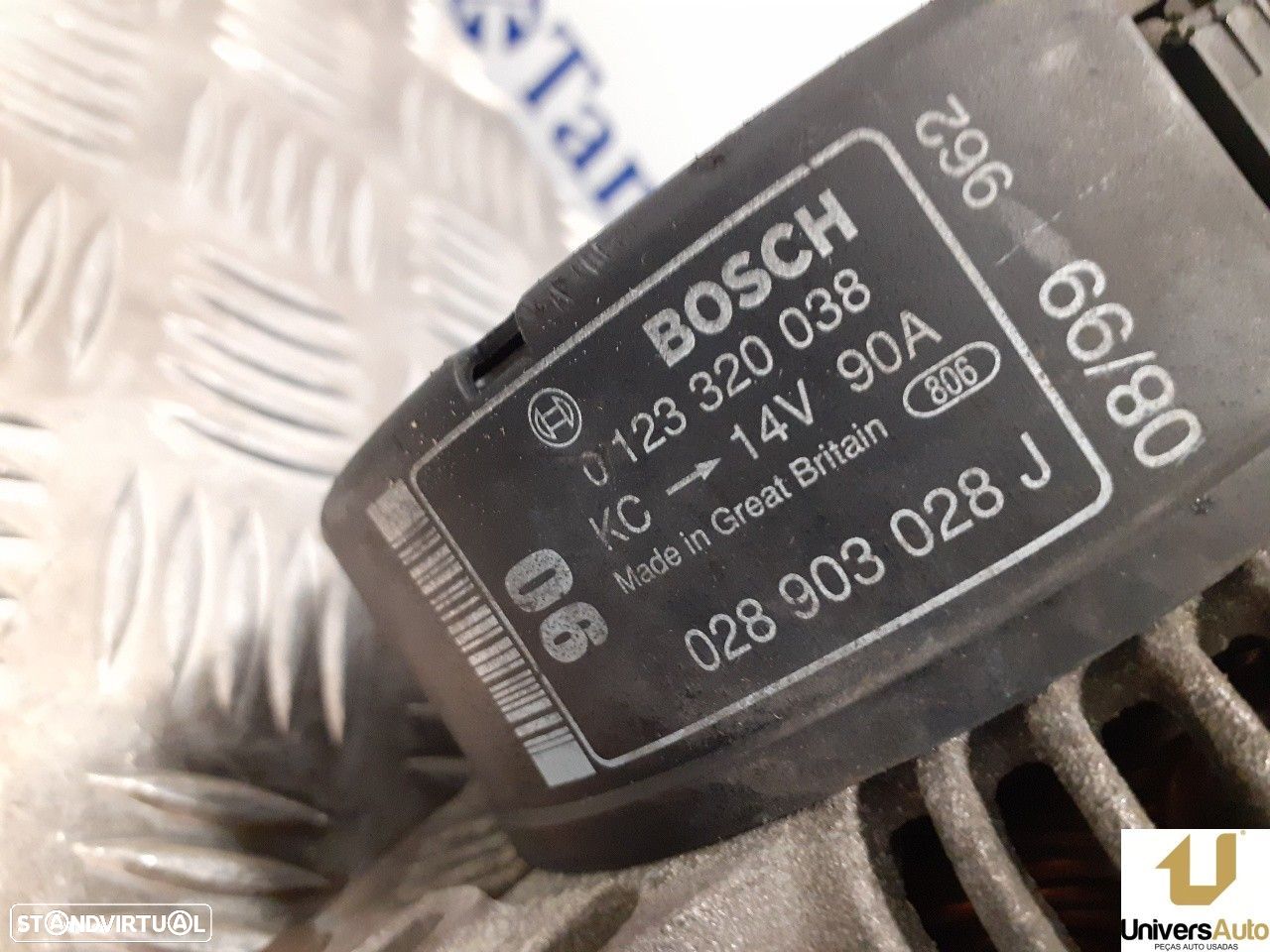 ALTERNADOR SEAT TOLEDO I 1999 -0123320038 - 1