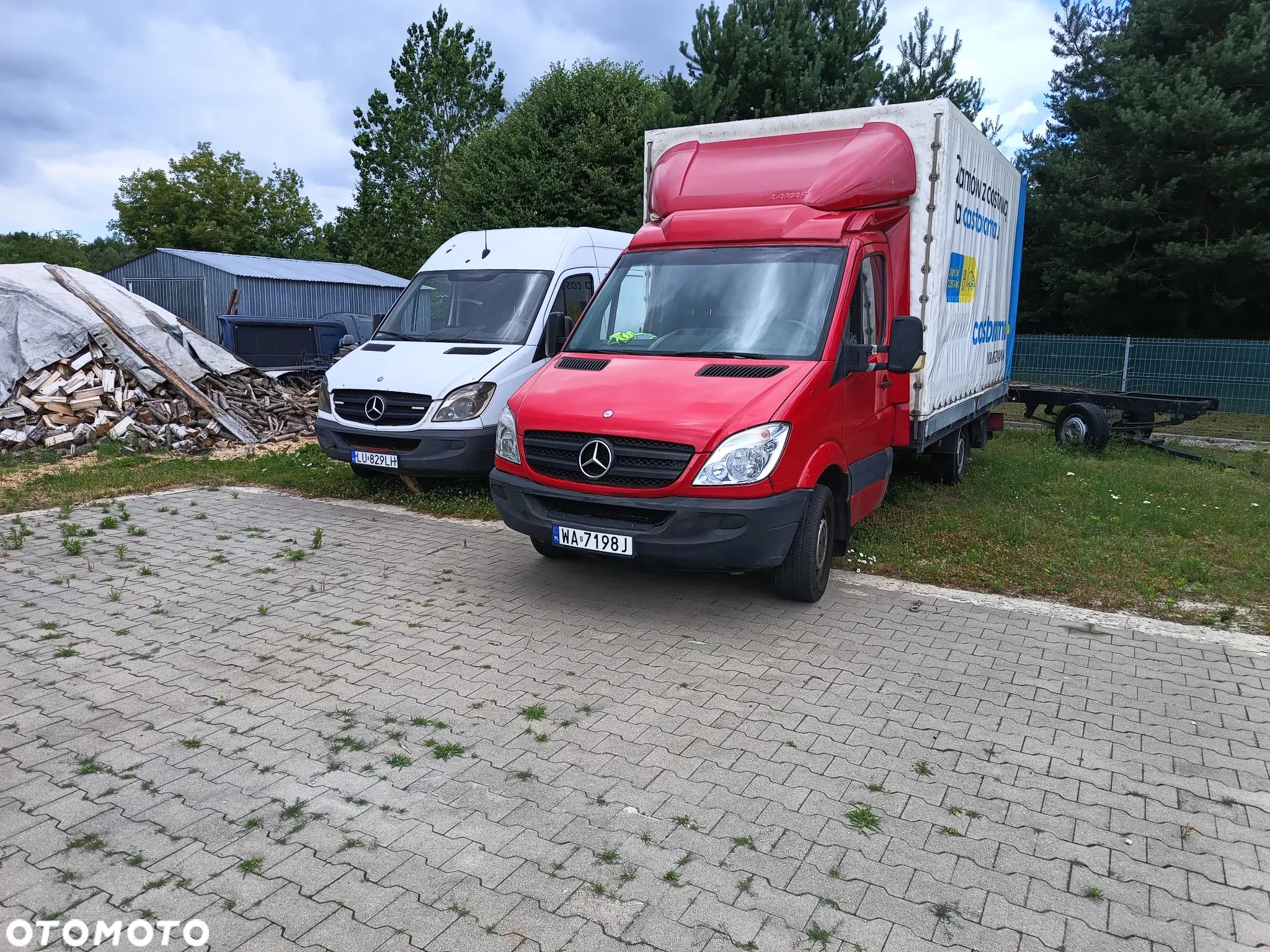 Mercedes-Benz Sprinter SWAP 2.9 TDI klima skrzynia lawetaładunkowa - 1